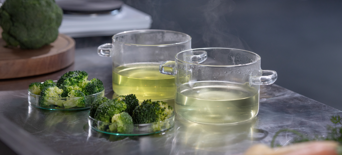 The impact of filtered water on cooking food