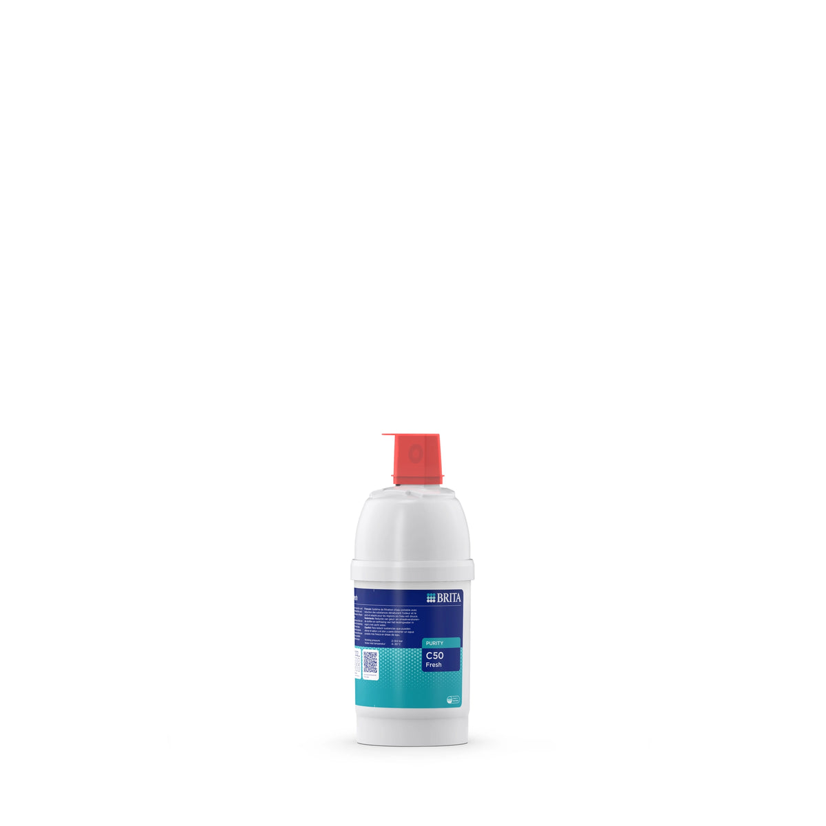 BRITA water filter cartridge PURITY C50 Fresh on a white background