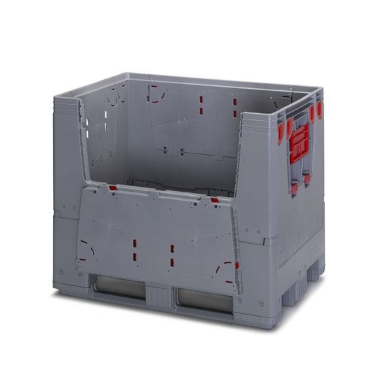 Box de collecte pour le recyclage avec couvercle (clients français)